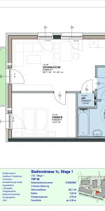 2-Zimmer-Wohnung mit Balkon, Top 6 - Photo 3
