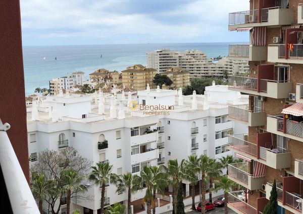 RENTED FROM 2/10/2024-15/6/2025 BEAUTIFUL APARTMENT IN BENALMADENA WITH SEA VIEWS