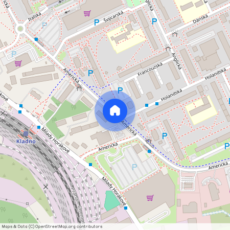 Americká, Kladno - Kročehlavy