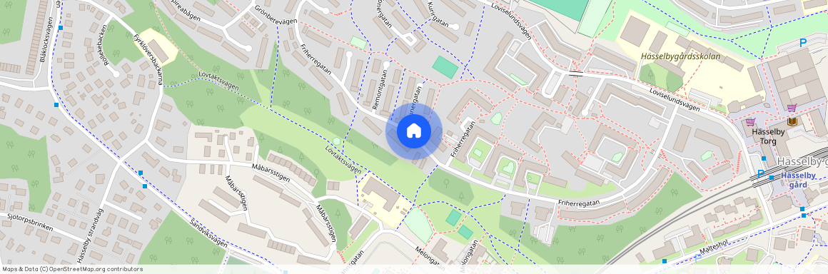 Friherregatan, Hässelby