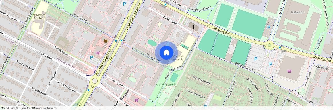 Stensjögatan 12, Bellevuegården