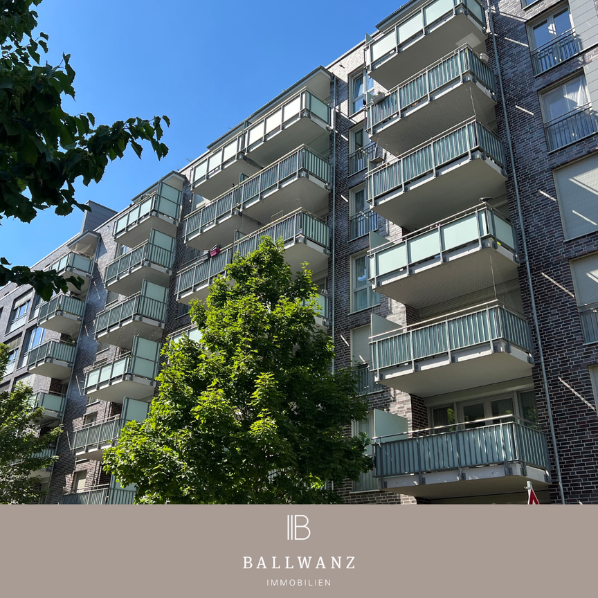 Familienfreundliche 2,5-Zimmer-Wohnung mit EBK und Balkon in der City West - Photo 1