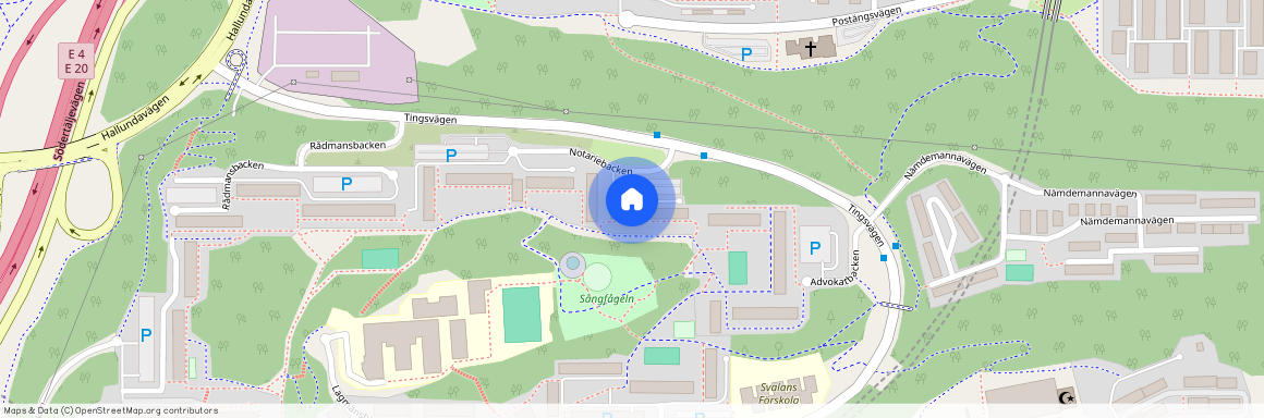 Notariebacken 7, Alby