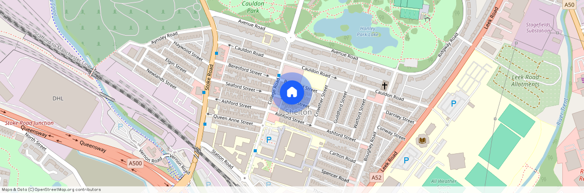 Seaford Street, Stoke-on-trent, Staffordshire, ST4