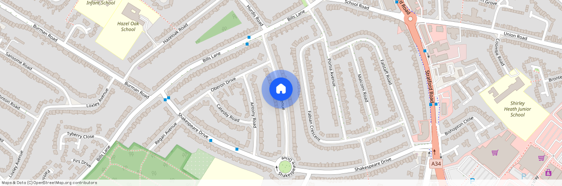 Queens Avenue, Shirley, Solihull B90