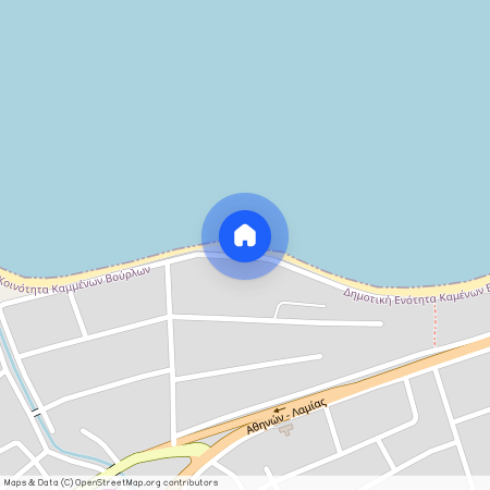 Αγίου Παντελεήμονος, 350 08 Καμένα Βούρλα, Κέντρο (Καμένα Βούρλα)