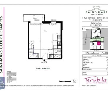 Appartement à louer 3 pièces 61.9m² - Photo 4