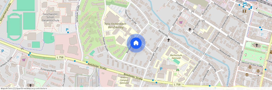 Bonhoefferstraße 8, 32756, Detmold