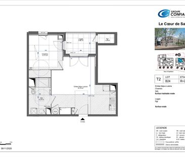 Appartement T2 NEUVILLE SUR SAONE à louer - Photo 1