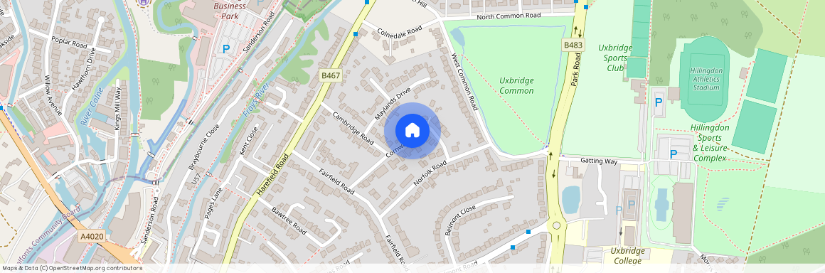 Cornwall Road, Uxbridge, Middlesex, UB8 1BE