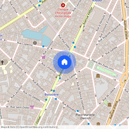 Avenue Kléber, Francja, Paris