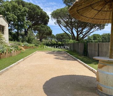 Villa contemporaine à la location -Saint-Tropez - Proche des plages de Pampelonne - Photo 1