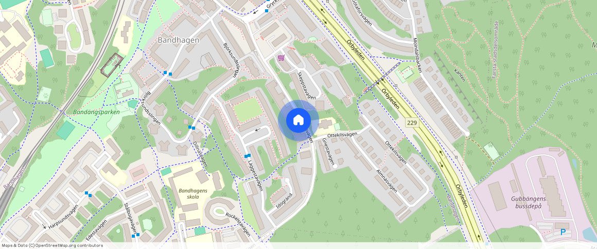 Trollesundsvägen **, Bandhagen