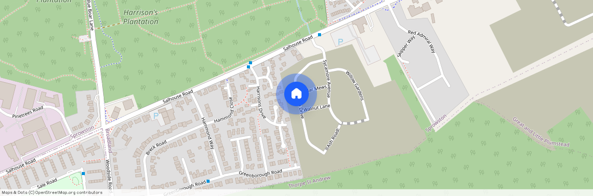 Hawthorn Drive, Rackheath