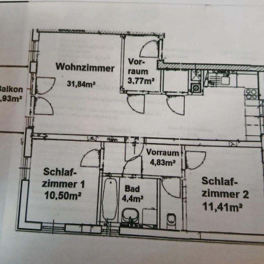 Absolute Ruhelage - 3 Zimmer Mietwohnung in Strassgang inkl. Tiefgarage - Photo 1