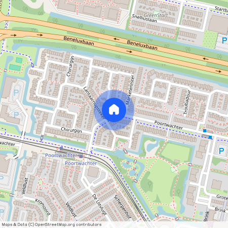 Beroepenbuurt, 1188 CN, Poortwachter, Amstelveen