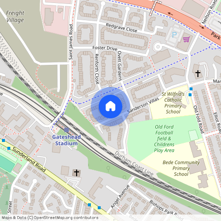 Sanderson Villas, St James Village, NE8, Gateshead