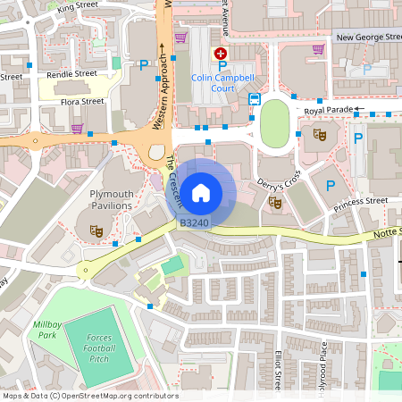 The Crescent, Devon PL1