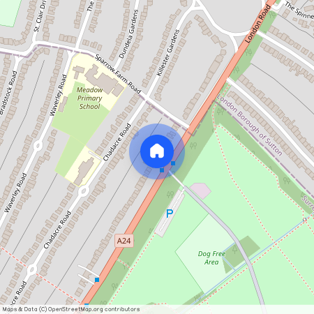 London Road, Ewell, KT17