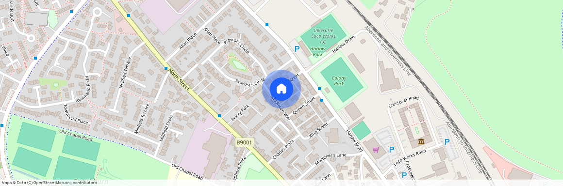 Princes Street, Inverurie, Aberdeenshire, AB51