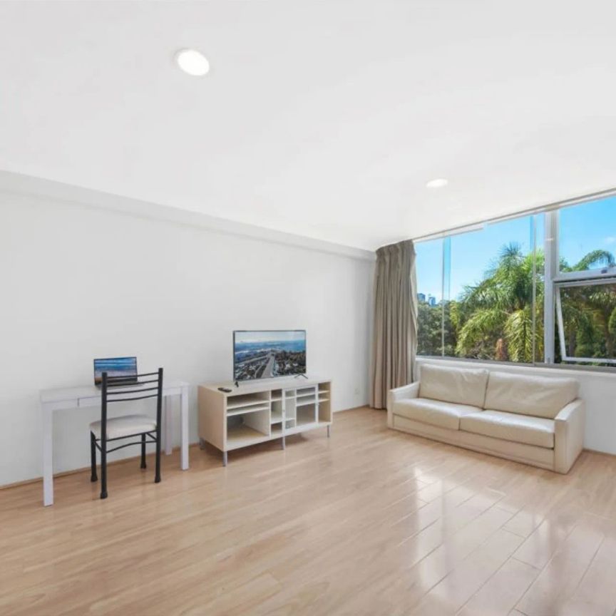 Fully Furnished One Bedroom Apartment with Oversized Modern Interior - Photo 1