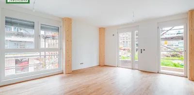 Hier möchte man wohnen - moderner Erstbezug mit Freifläche und Einbauküche! - Photo 2