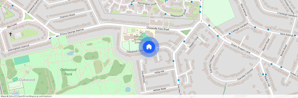 Oakwood Crescent, Winchmore Hill, N21