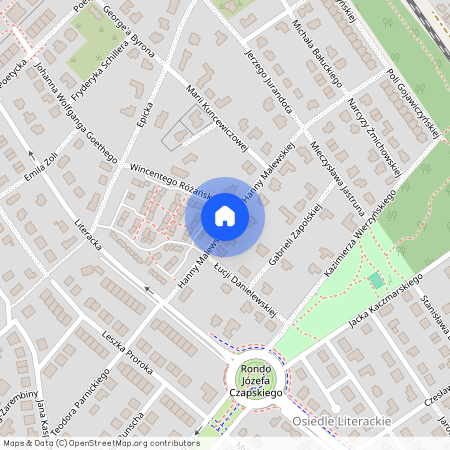 ul. Hanny Malewskiej, Strzeszyn, Jeżyce, Poznań, wielkopolskie