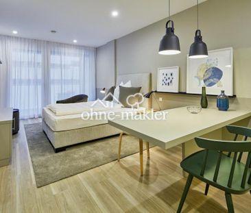Wunderschönes voll möbliertes 1-Zimmer-Apartment Smart in Stuttgart... - Foto 4