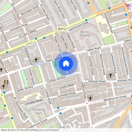 Powis Square, Notting Hill, London W11 2AX