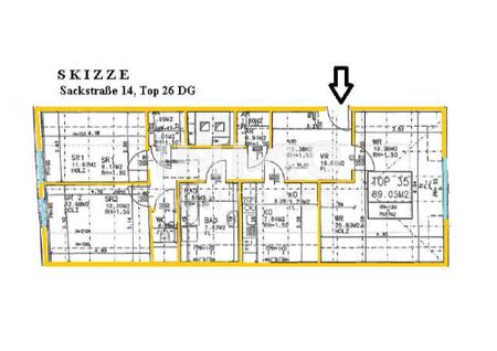 3- Zimmer- DG- Wohnung im Altbau| Sackstraße 14 Top 26 - Foto 5