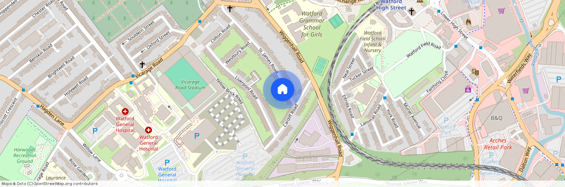 St. James Road, Watford