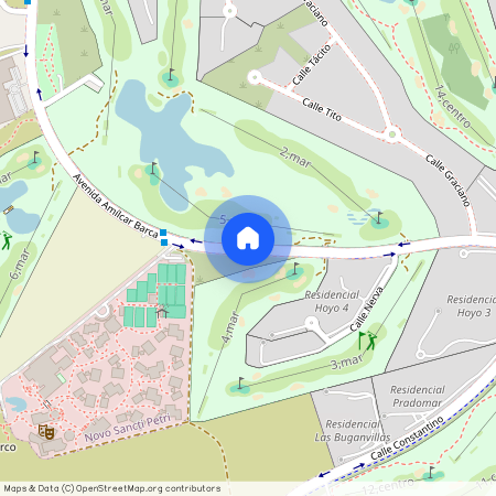 Novo Sancti Petri, - Calle Amílcar Barca