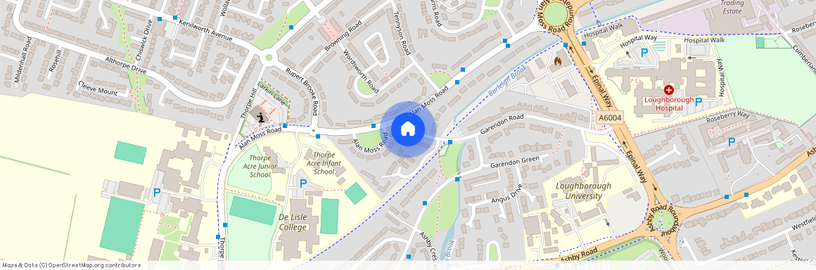 3 Garendon Road, Loughborough LE11 4QB, United Kingdom