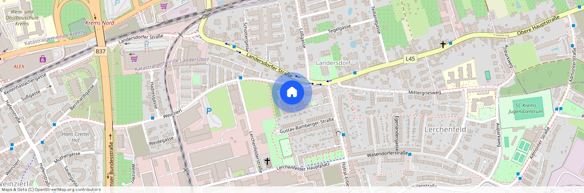 Weinzierl 116 / Stiege 9 / Top 3, 3500 Lerchenfeld