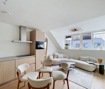 Cinquantenaire - Stunning renovated furnished 1-bed duplex - Photo 4