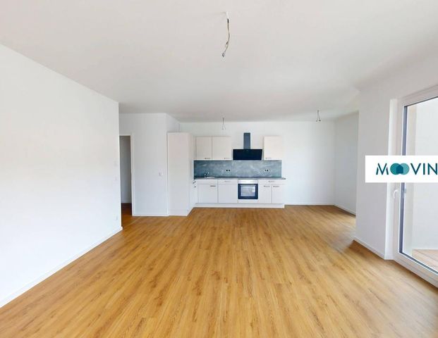 Weitläufige 4-Zimmer-Wohnung mit BALKON und EBK im Weißenseer Neubauquartier FREIRAUM - Foto 1