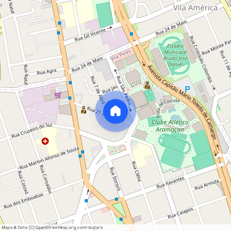 Rua Vinte E Um De Abril, 193, Santo André, Santo André - SP, 09121-360, Brazil