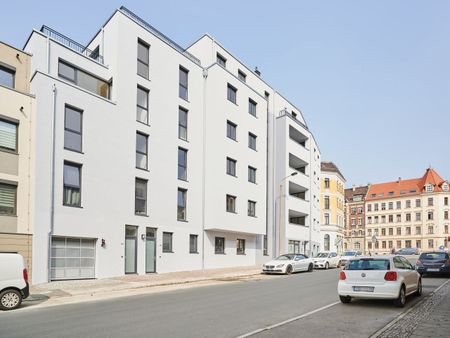 Leipzig: VERMIETET: Traumhaftes Penthouse mit riesiger Terrasse und Blick zum Auwald * Wohnen an der Weißen Elster * luxuriöse Ausstattung - Foto 3