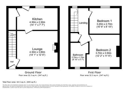 2 bedroom terraced house to rent - Photo 3