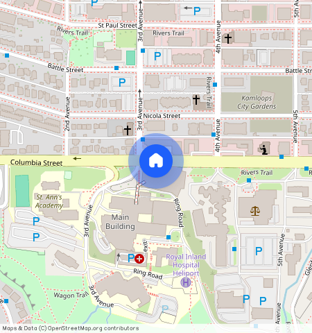 ** Columbia Street West, Kamloops, Kamloops, Thompson-Nicola, V2C 2T3