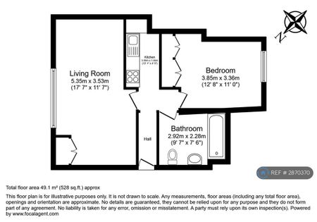 1 bedroom flat to rent - Photo 3