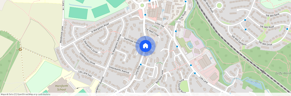 Long Row, Horsforth, Leeds, West Yorkshire, LS18