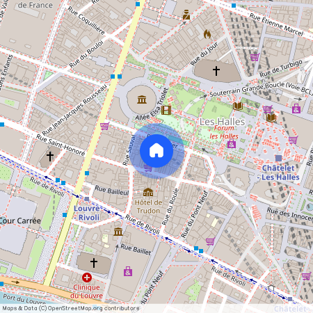 Rue Vauvilliers, Francja, Paris