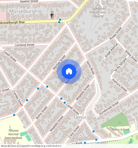 ** Botha Street, Tainui, Dunedin City