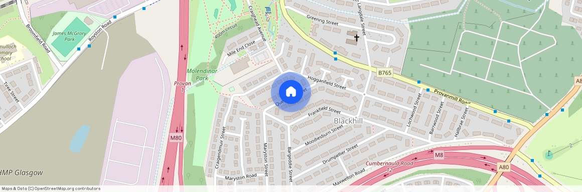 Queenslie Street, Glasgow, Lanarkshire