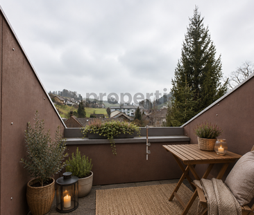 Klein, aber fein: 1-Zimmer-Wohnung in Wyssachen mit Balkon an ruhig... - Foto 6