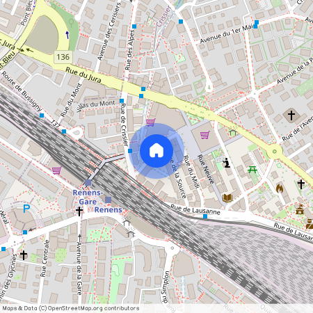 1020, Renens VD, Rue de la Mèbre 8 A, 8A