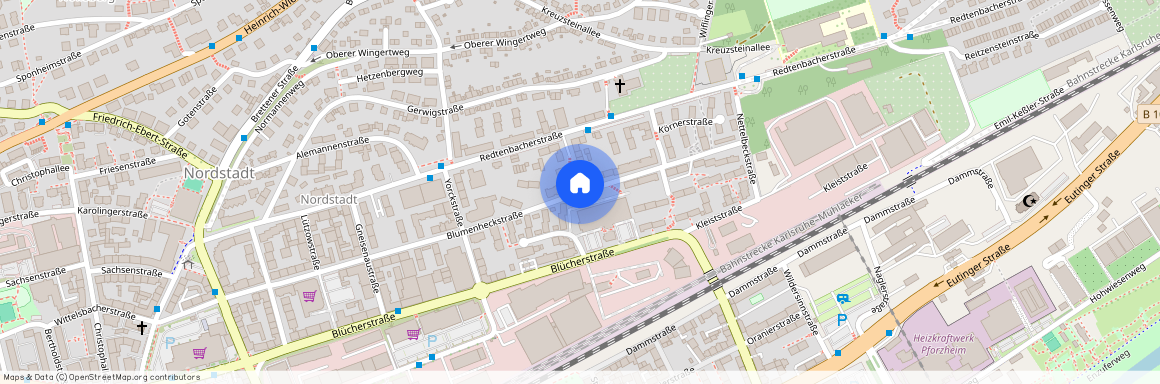 Schillstr. 2, 75177 Pforzheim OT Nordstadt