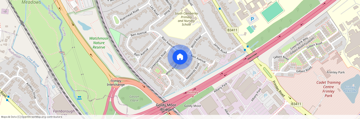 Wood Road, Camberley